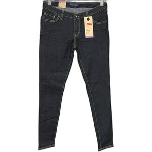 Levi’s Denim Leggings Girl’s 16R Oat Navy Skinny-fit Jeggings
